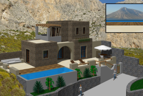 Stone made house 95 sqm with an optional pool 25 sq.m