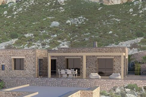 Stone made house at Kasteli 106 sqm